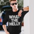 What Helly グラフィックtシャツ What Apparel 長袖Tシャツ 彼への贈り物