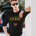 もっと見る。プラスデザイン、Guess What_、ティーセットティートップ 長袖Tシャツ 彼への贈り物