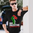 イスラエル人民の自由なパレスチナの職業 長袖Tシャツ 彼への贈り物