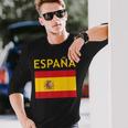 エスパーニャ ヴィンテージ スペイン国旗 スペインお土産 エスパーニャプライド 長袖Tシャツ 彼への贈り物
