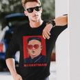 キム・ジョンウン、ファニー・ロケットマン・パロディ・ロックンロール 長袖Tシャツ 彼への贈り物