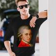 クラシック作曲家 ヴォルフガング・アマデウス・モーツァルト 1756-1791 長袖Tシャツ 彼への贈り物