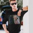 グスタフ・クリムトによる死と生1916 長袖Tシャツ 彼への贈り物