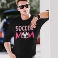 サッカー ママ サッカー プレーヤー マミー サッカー スポーツ サッカー 長袖Tシャツ 彼への贈り物