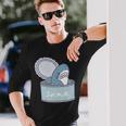 サメの缶詰め 長袖Tシャツ 彼への贈り物