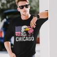 シカゴ Chicago 長袖Tシャツ 彼への贈り物