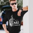 ジャズ・サックス レッツ・ジャズ・シング・アップlet's Jazz Thing Up 長袖Tシャツ 彼への贈り物