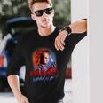 チャッキー・ワナ・プレイ・ブラッディ・ナイフ 長袖Tシャツ 彼への贈り物