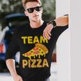 チームピザ 長袖Tシャツ 彼への贈り物