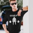 デッドリフト Deadlift 長袖Tシャツ 彼への贈り物