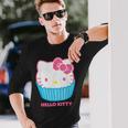 ハローキティ Usデザイン カップケーキ 長袖Tシャツ 彼への贈り物