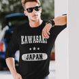 ビンテージ カワサキ 日本 長袖Tシャツ 彼への贈り物