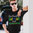 ブラジルとモーリタニアの混合国籍が見事に 長袖tシャツ 長袖Tシャツ 彼への贈り物