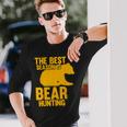 ベストシーズンはクマ狩りハンター 長袖Tシャツ 彼への贈り物
