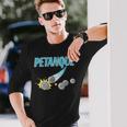 ペタンク プレイヤー用 長袖Tシャツ 彼への贈り物