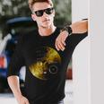 ボイジャー ゴールデンレコード 長袖Tシャツ 彼への贈り物