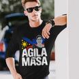マサ・フィリピンのサラ・ドゥテルテ・アギラ、私たちはprrdを支持します 長袖Tシャツ 彼への贈り物