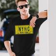 レトロ オールドスクール ニューヨーク ハードコア Nyhc パンクロックミュージック Nyc 長袖Tシャツ 彼への贈り物