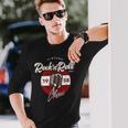 ロックンロール ソックス ホップ ダンス レトロ 1950年代 パーティー ヴィンテージ レトロ 長袖Tシャツ 彼への贈り物