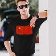 中国中国の国旗 長袖Tシャツ 彼への贈り物