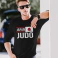 日本 柔道 旗 格闘技 スポーツ 競技 トレーニング 長袖Tシャツ 彼への贈り物