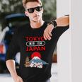日本製 桜山 東京 日本 お土産 贈り物 ギフト 長袖Tシャツ 彼への贈り物