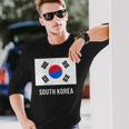韓国国旗シャツ 長袖Tシャツ 彼への贈り物
