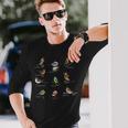 鳥モチーフガーデンバードバードソングバード おっぱい バンティングスズメ 長袖Tシャツ 彼への贈り物