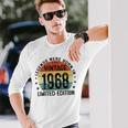 56歳ギフトtシャツ Best Of 1968 Legends Were Born In 1968 長袖Tシャツ 彼への贈り物