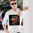 Archaeopteryx シャツ 面白い Dinousar ジュラシックプレデターファン 長袖Tシャツ 彼への贈り物