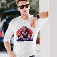 Bassquatch 音楽愛好家のためのサスカッチdjデザイン 長袖tシャツ 長袖Tシャツ 彼への贈り物