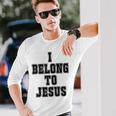 I Belong To Jesus Kaka I Belong To Jesus Langarmshirts Geschenke für Ihn