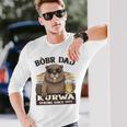 Bòbr Dad Kurwatrongince 1977 Bòbr Kurwa Birthday 長袖tシャツ 長袖Tシャツ 彼への贈り物