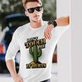 Don't Touch Me It Hurts – サボテンの反社会的ユーモア 長袖Tシャツ 彼への贈り物