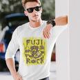 Fuji Rock 25 Emblem Amazon Limited Color Olive 長袖Tシャツ 彼への贈り物