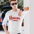 Heaven ビンテージスタイル 長袖Tシャツ 彼への贈り物