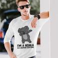 I'm A Koala In A Human コスチューム ファニー コアラ 長袖Tシャツ 彼への贈り物