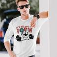 It's All About The Form デッドリフティング トランプ ワークアウト ジム 面白い 長袖tシャツ 長袖Tシャツ 彼への贈り物