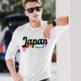Japan ゲイ プライド Lgbtqi クィア 愛 東京 日本 ニッポン 長袖Tシャツ 彼への贈り物