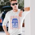 Les Sardines Fisherman Aesthetic Coastal Sardine Tinned Fish Long Sleeve T-Shirt Gifts for Him