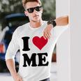 I Love Me 長袖Tシャツ 彼への贈り物