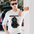 Meshuggah グラフィックデザインギフト Meshuggahファンへのメンズギフト。 長袖tシャツ 長袖Tシャツ 彼への贈り物