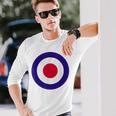 Mod Target レトロ Mods Arrow Targets ファッション 長袖Tシャツ 彼への贈り物