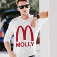 Molly Raveファッションedmtシャツ 長袖Tシャツ 彼への贈り物