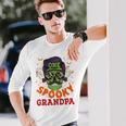 Onepooky Grandpa ハロウィン ホラーマン サングラス ファミリー 長袖tシャツ 長袖Tシャツ 彼への贈り物