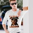 Pitbull Daddyピットブル・パパ・ヴァタータグ アメリカン・ピット・ブル・テリア・パパ 長袖tシャツ 長袖Tシャツ 彼への贈り物