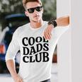 Retro Cool Dads Club Dad New Pocket Fathers Day Long Sleeve T-Shirt Gifts for Him
