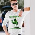 Silk Road 匿名マーケットプレイス キャメル ダークウェブ 暗号 Btc 長袖Tシャツ 彼への贈り物