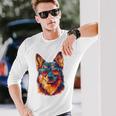 Swedishallhund 犬 モチーフ ペット サングラスwedishallhund 長袖Tシャツ 彼への贈り物