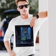 Window Light & Forestiew長袖フォトtシャツ 癒し・インテリア系アート-ユニセックスデザイン 長袖tシャツ 長袖Tシャツ 彼への贈り物